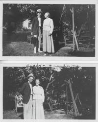 AB and his mother Mary Jane Barnett